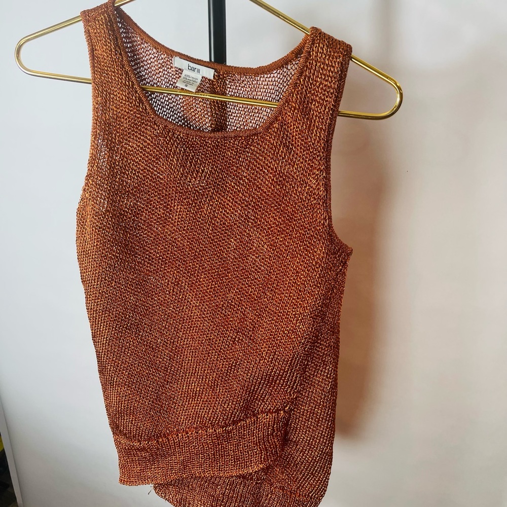 Bar lll Burnt Orange Top